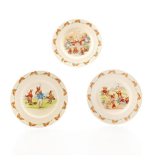 3 ROYAL DOULTON BUNNYKINS
