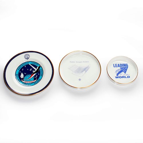 3 ROYAL DOULTON CERAMIC DISHES,