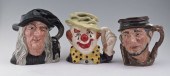 3 ROYAL DOULTON CHARACTER JUGS