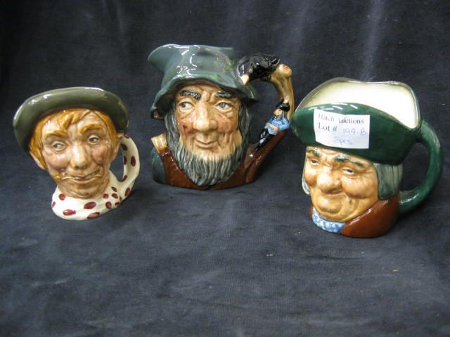 3 Royal Doulton Character Mugs