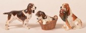 3 ROYAL DOULTON COCKER SPANIEL