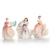 3 ROYAL DOULTON DANCE THEMED L