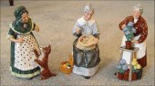 3 ROYAL DOULTON FIGURINES: 1)