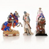 3 ROYAL DOULTON FIGURINES, HEN