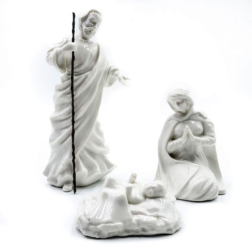 3 ROYAL DOULTON FIGURINES, HOLY