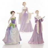 3 ROYAL DOULTON FIGURINES, JES