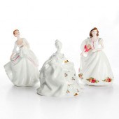 3 ROYAL DOULTON FIGURINES, PRE