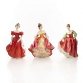 3 ROYAL DOULTON FIGURINES, PRE