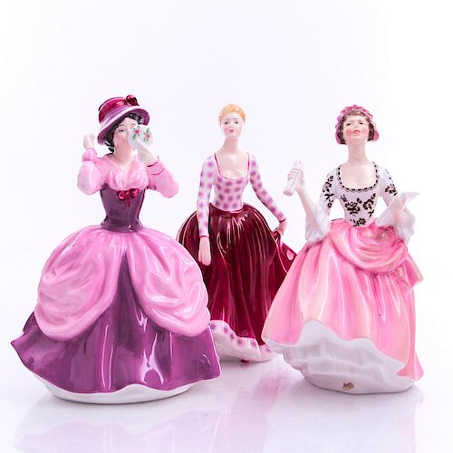 3 ROYAL DOULTON FIGURINES, PRETTY