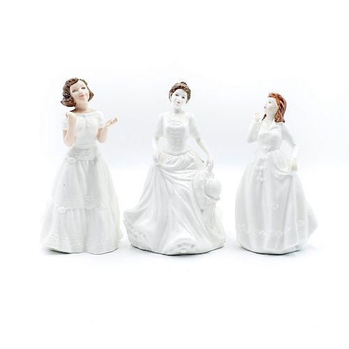 3 ROYAL DOULTON FIGURINES: WELCOME,