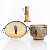 3 ROYAL DOULTON HANDPAINTED SH
