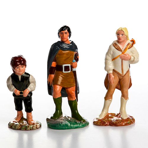 3 ROYAL DOULTON MIDDLE EARTH