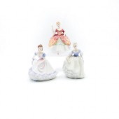3 ROYAL DOULTON MINIATURE LADY