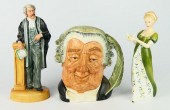 3 ROYAL DOULTON PORCELAIN FIGU