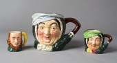 (3) Royal Doulton Toby MugsTo