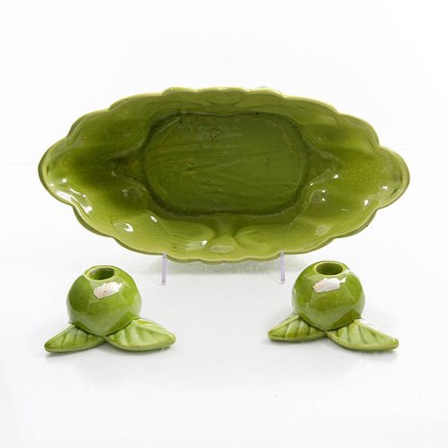 3 ROYAL HAEGER CERAMIC PIECES,