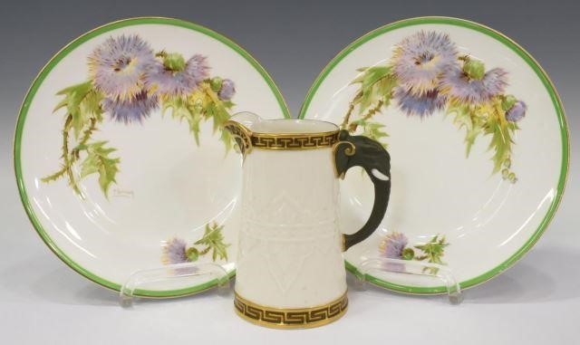 (3) ROYAL WORCESTER CREAMER & ROYAL