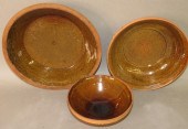 3 RUSSELL STAHL SIGNED REDWARE