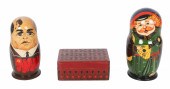 (3) Russian items, c/o (2) tur