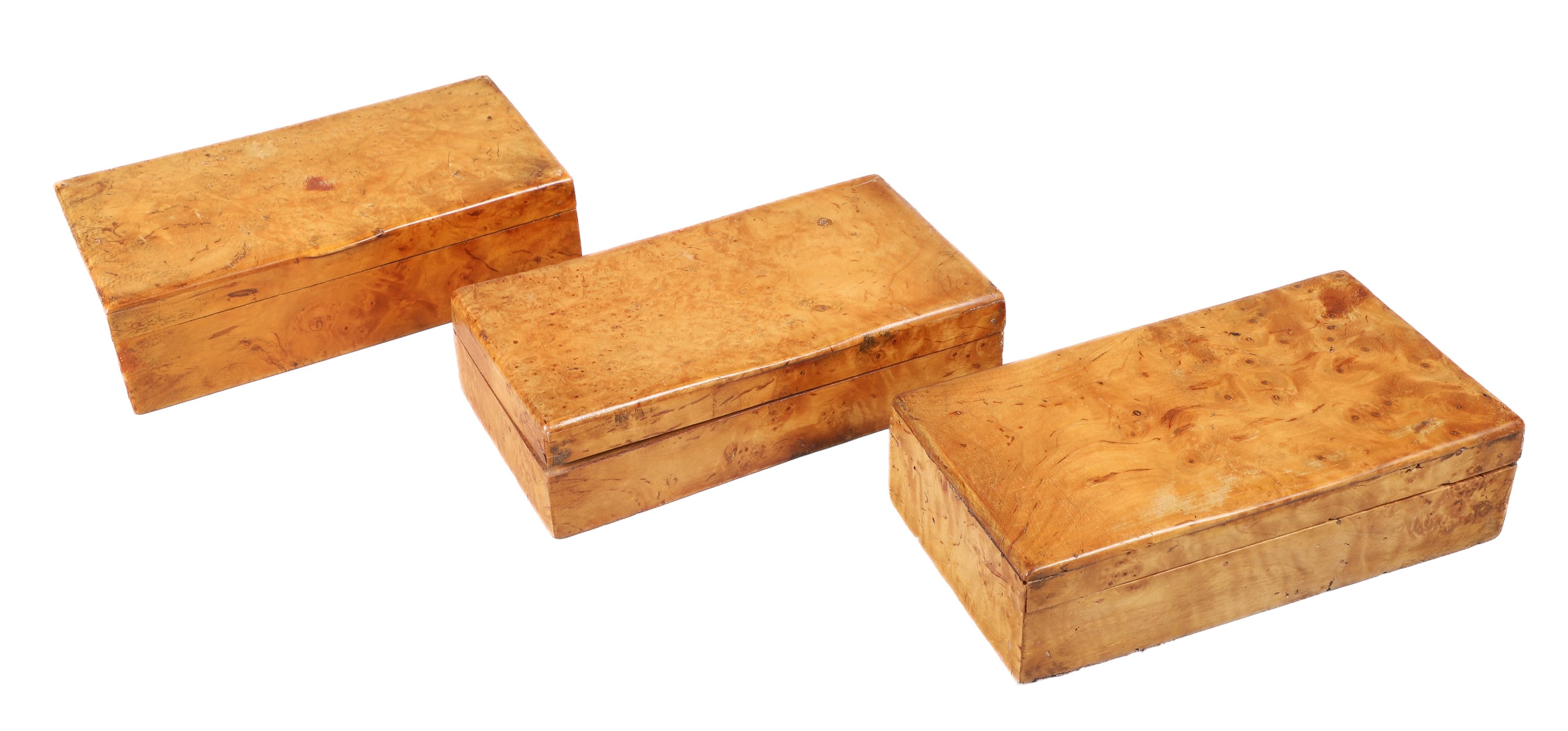 (3) Russian Karelian birch wood