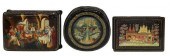 (3) RUSSIAN LACQUER FAIRY TALE