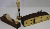 3 SAILOR MADE 19TH C SHIP MAKI