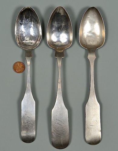 3 SAMUEL BELL TN TABLESPOONSThree
