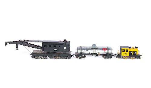3 SCALE MODEL TRAIN CARSGood