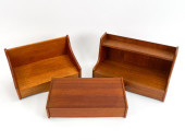 (3) SCANDINAVIAN FLOATING TEAK