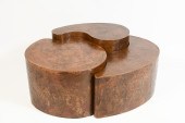 3 SECTION HAMMERED COPPER COFF