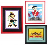 (3) SERICEL BETTY BOOP & CATHY