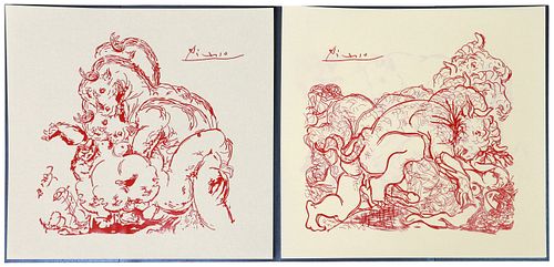 (3) SERIGRAPHS AFTER PABLO