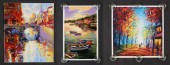 3 SERIGRAPHS METLAN, ILYAYEV &
