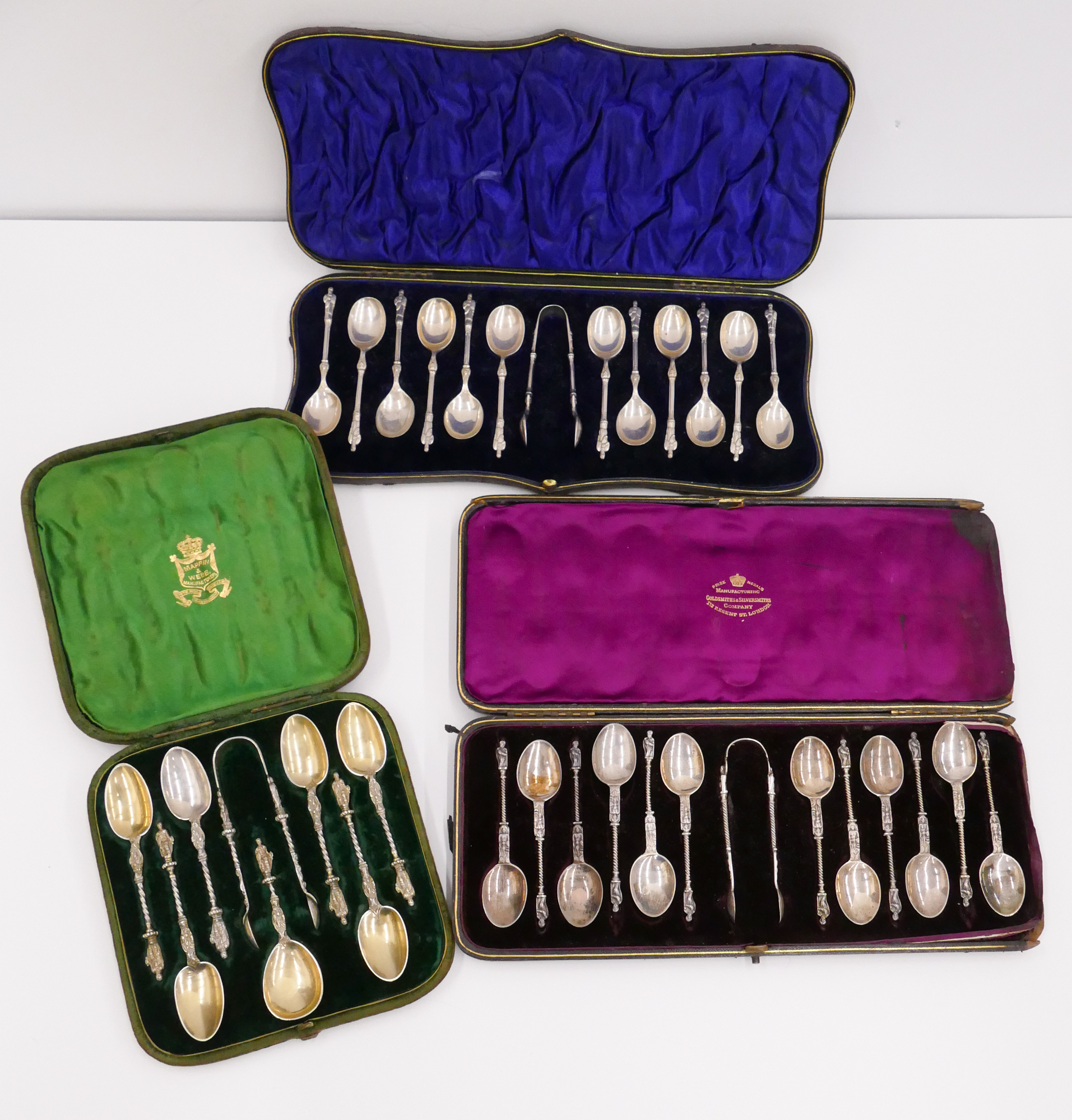 3 Sets English Sterling Figure