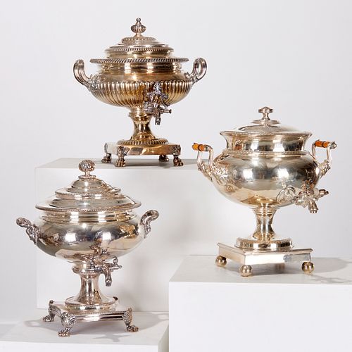 (3) SHEFFIELD STYLE SILVER PLATE