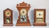 3 SHELF CLOCKS GILBERT, INGRAH