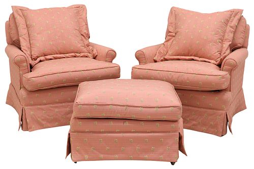 (3) SHERRILL STYLE UPHOLSTERED