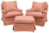 (3) SHERRILL STYLE UPHOLSTERED
