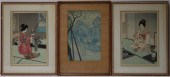 (3) SHIRO KASAMATSU PRINTS (JA