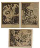 (3) SIGNED BROTHERS HILDEBRAND