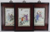(3) SIGNED CHINESE ENAMEL DECO