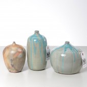 (3) SIGNED MODERNIST STUDIO PO