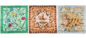3 SILK SCARVES - 2 SALVATORE F