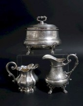 3 SILVER ITEMS.800 silver etro