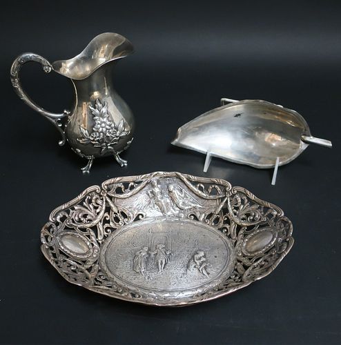 3 SILVER PIECES, GERMAN .8003