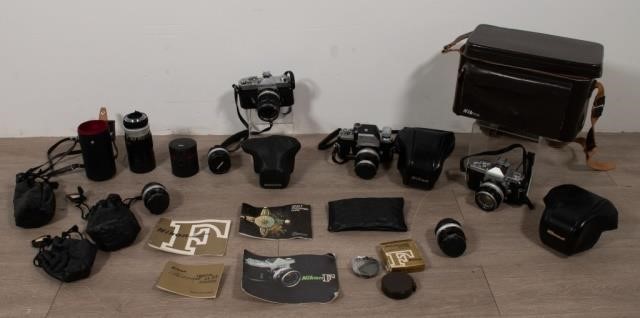 3 SLR CAMERAS AND ACCESSORIESKonica