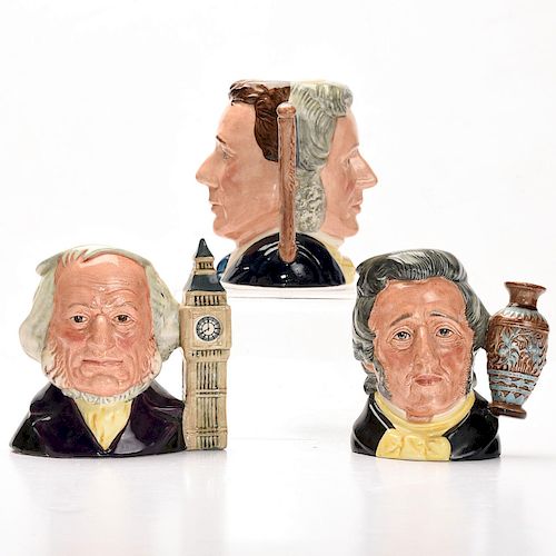 3 SM ROYAL DOULTON CHARACTER