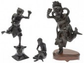3 SMALL ASIAN BRONZES3 Small A