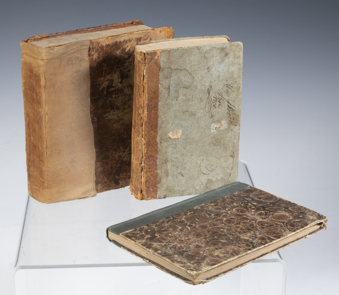 (3) SMALL EARLY BOOKS Including: