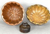 3 SMALL PA REDWARE ITEMS CA. 1